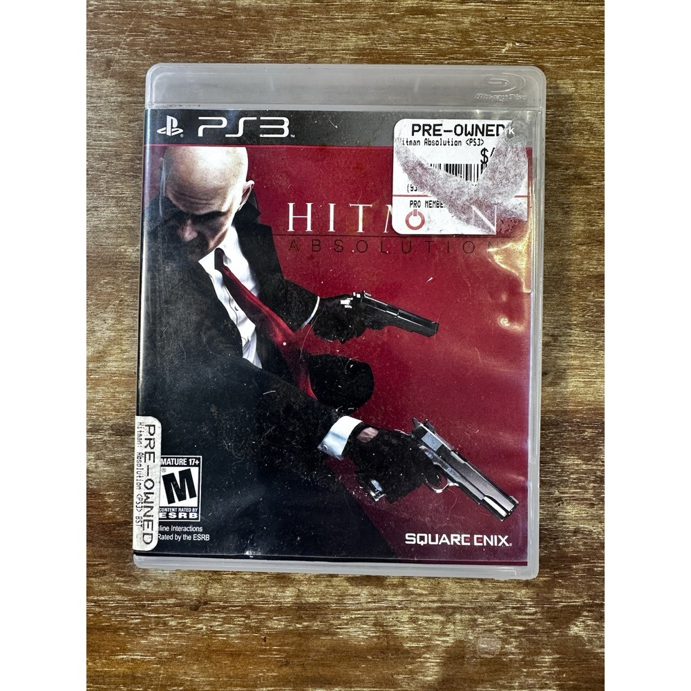 Hitman Absolution - Sony PlayStation 3 PS3 Game COMPLETE w/ Manual Works